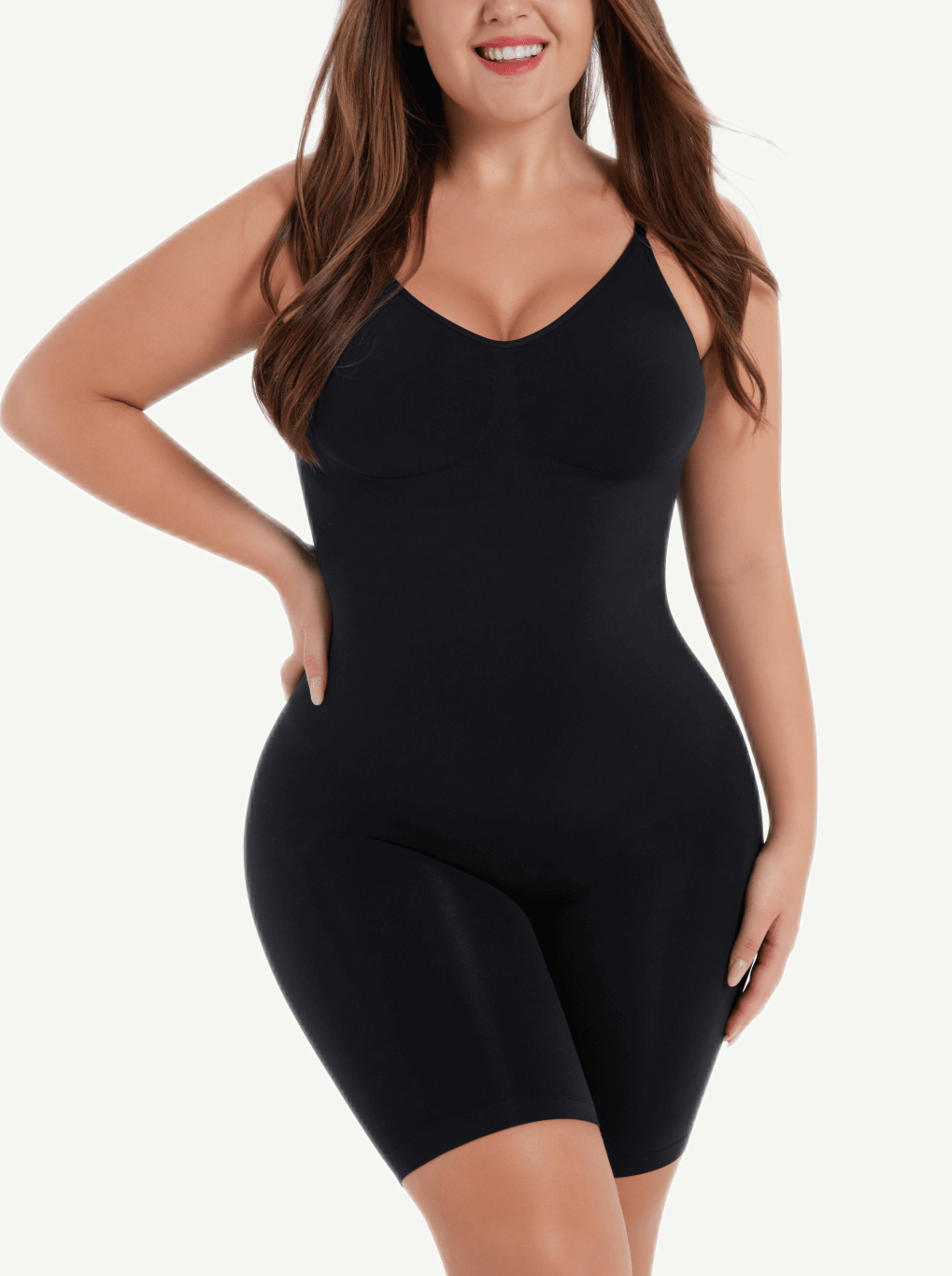 [USA Warehouse] Wholesale Seamless Scultp Covered Open-Back Boxer With Covered Chest
