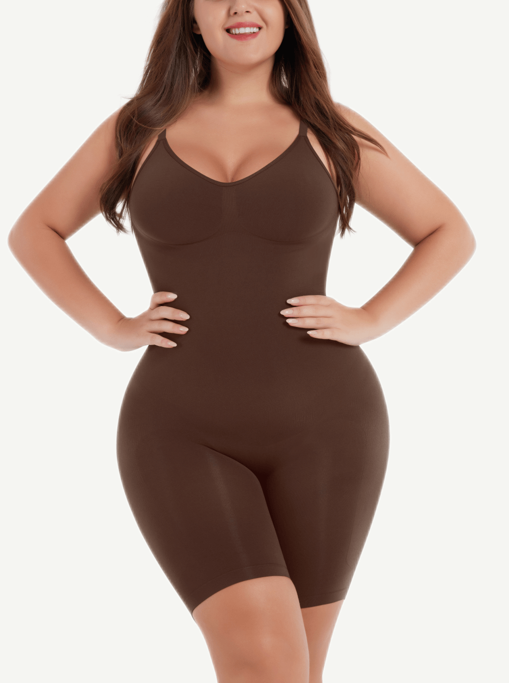 [USA Warehouse] Wholesale Seamless Scultp Covered Open-Back Boxer With Covered Chest