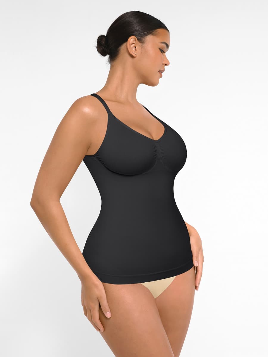 Débardeur Gainant Sans Couture – Poitrine Liftée & Ventre Plat