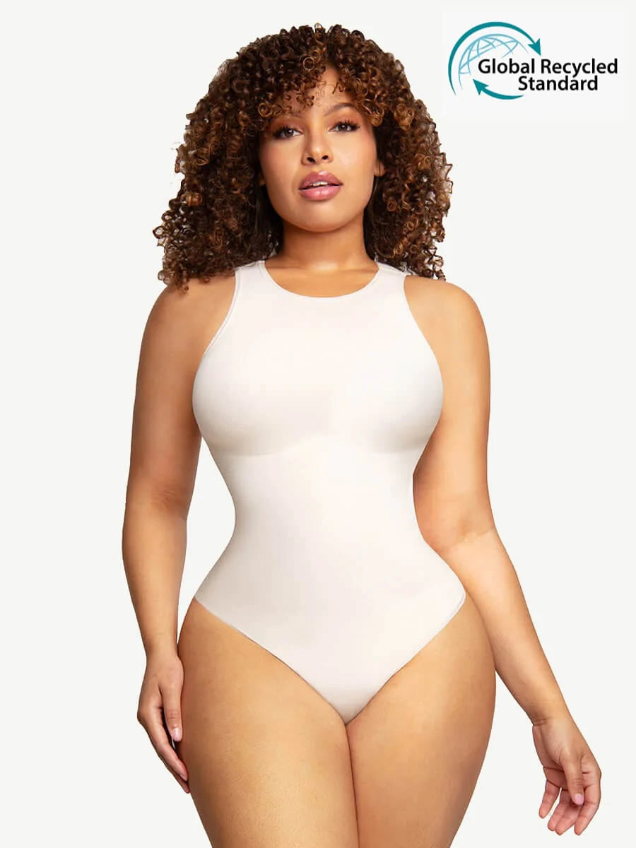 [USA Warehouse] Wholesale 🌿 Eco-friendly Seamless Outer Crew Thong Bodysuit